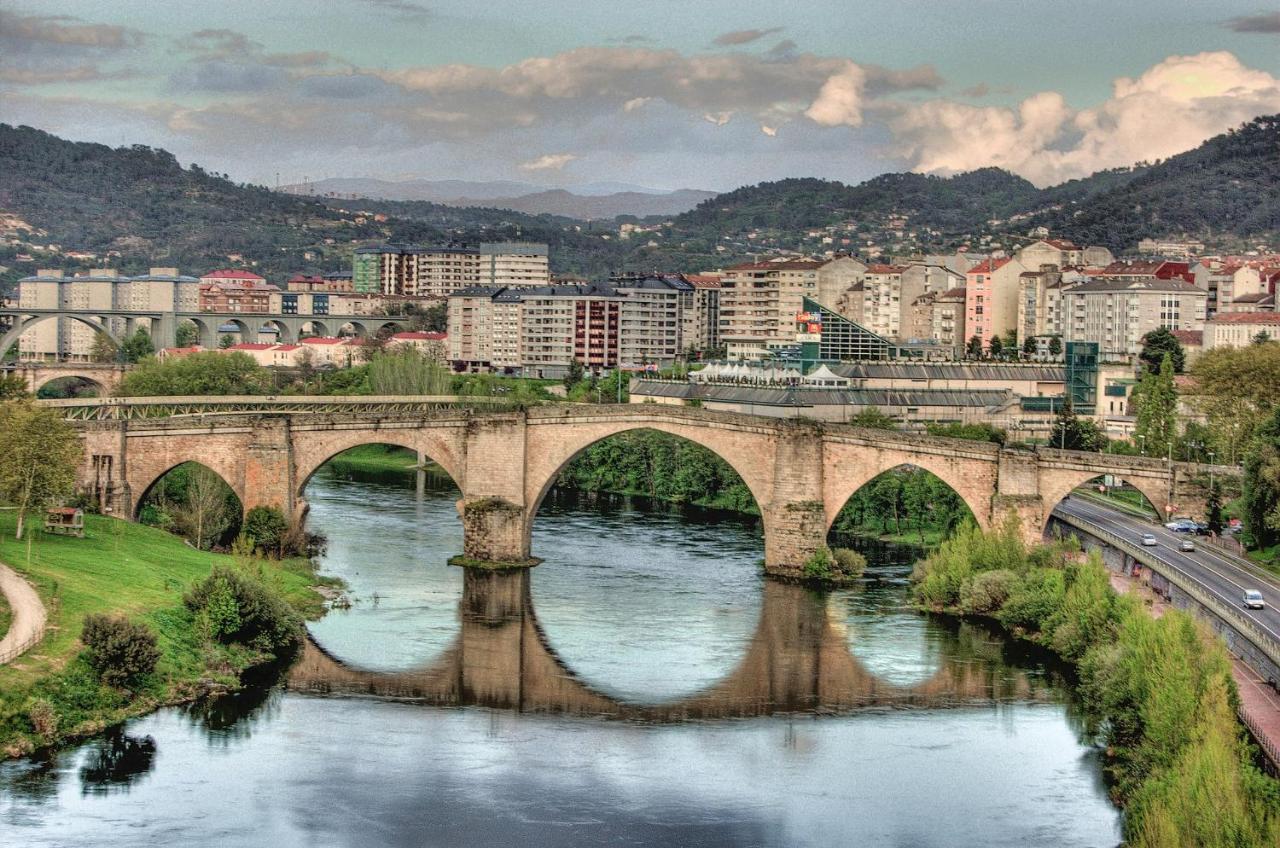 Apartamento Portovello Con Vistas Al Rio Allariz Eksteriør billede