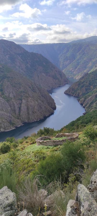 Apartamento Portovello Con Vistas Al Rio Allariz Eksteriør billede