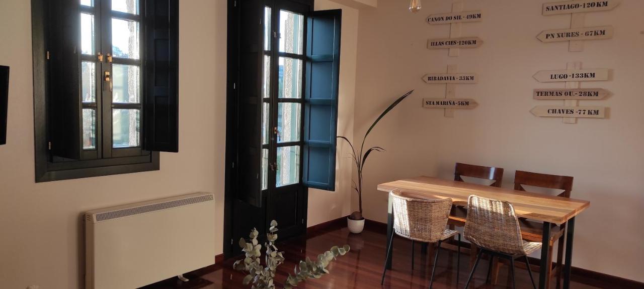 Apartamento Portovello Con Vistas Al Rio Allariz Eksteriør billede